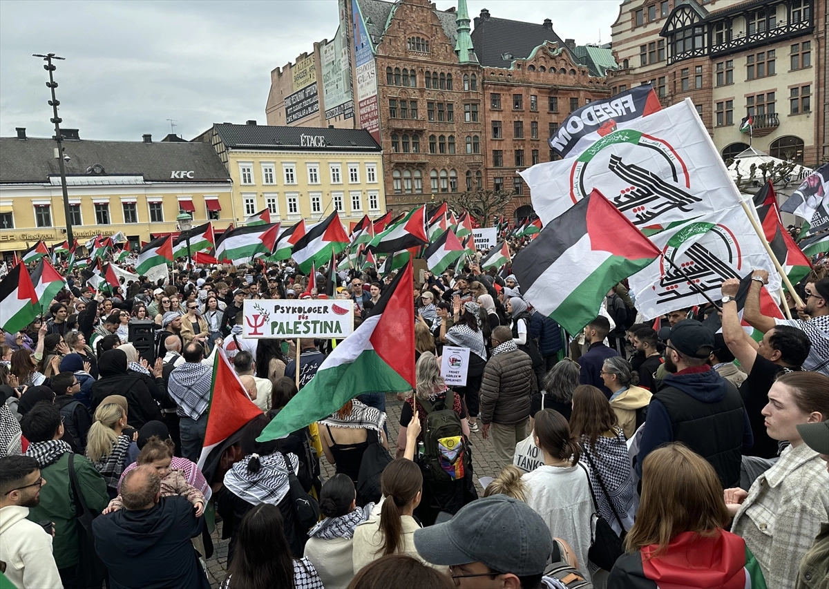 Hiljade ljudi u Malmeu protestuje protiv učešća Izraela na Eurosongu